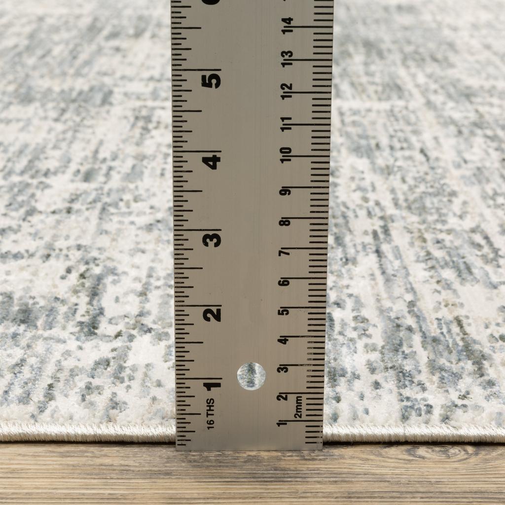 Oriental Weavers Soho SOH07 Grey Rectangle Indoor Area Rug Abstract Pattern-