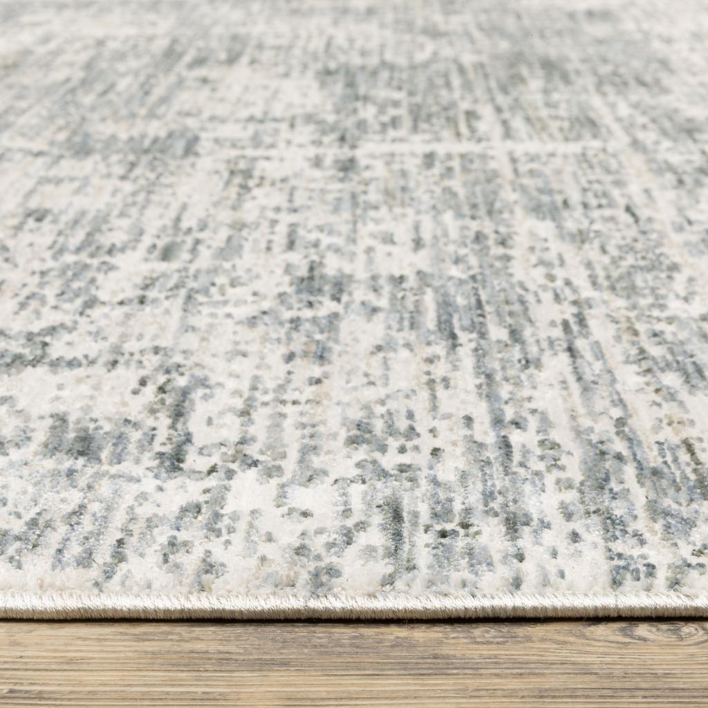 Oriental Weavers Soho SOH07 Grey Rectangle Indoor Area Rug Abstract Pattern-