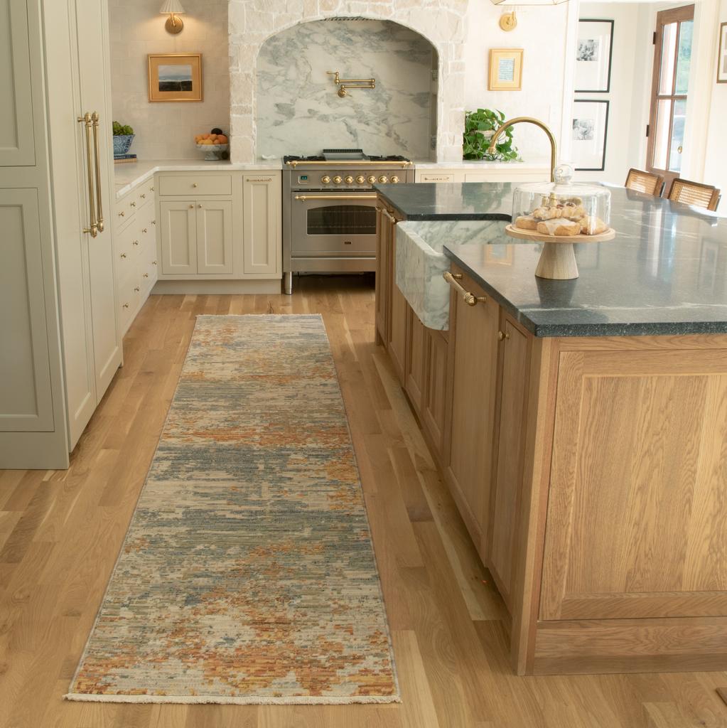 Oriental Weavers Soleri SOL03 Beige Rectangle Indoor Runner Abstract Pattern-