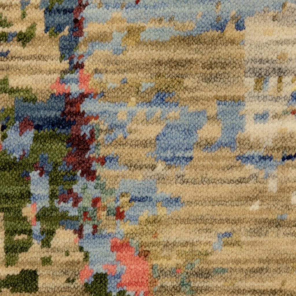 Oriental Weavers Soleri SOL06 Beige Rectangle Indoor Runner Abstract Pattern-