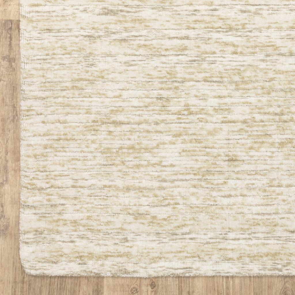 Oriental Weavers Thatcher THA03 Beige Rectangle Indoor Runner Striped Pattern-