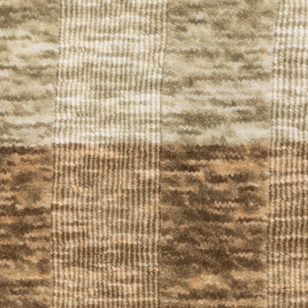 Oriental Weavers Thatcher THA04 Beige Rectangle Indoor Area Rug Striped Pattern-