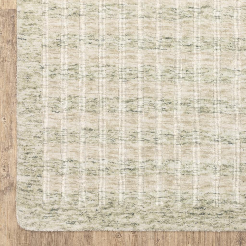 Oriental Weavers Thatcher THA05 Beige Rectangle Indoor Runner Striped Pattern-