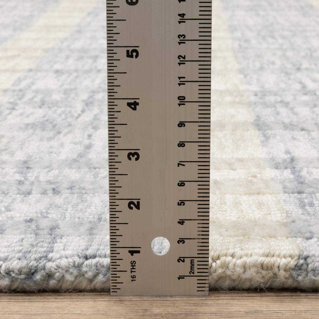 Oriental Weavers Thatcher THA06 Beige Rectangle Indoor Area Rug Striped Pattern-