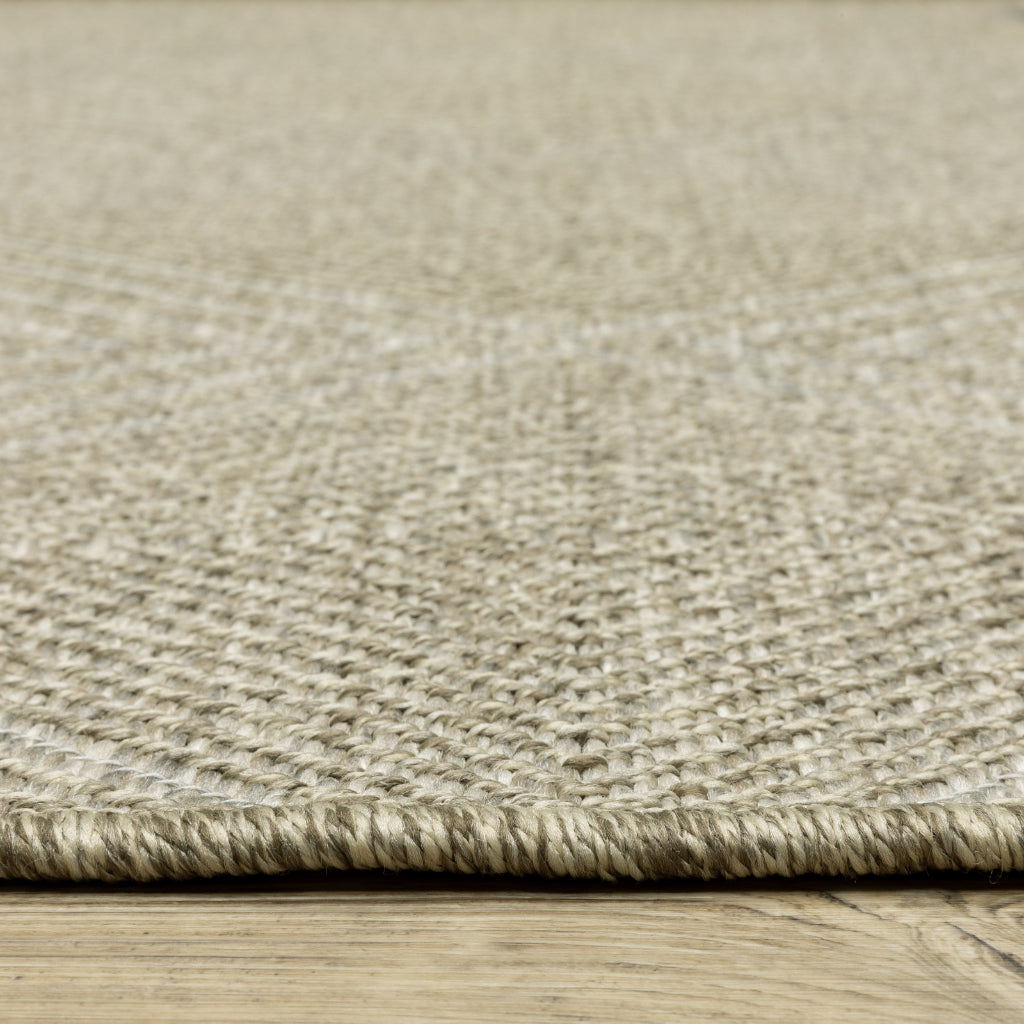 Oriental Weavers Tortuga TR05A Beige Rectangle Indoor Area Rug - Casual Stain Resistant Rug with Geometric Design