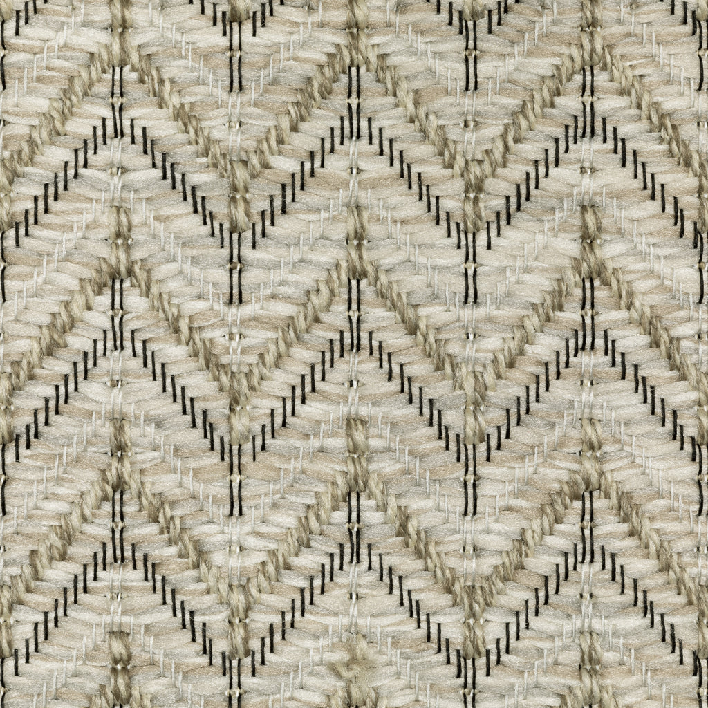 Oriental Weavers Tortuga TR09A Beige Rectangle Indoor Area Rug - Casual Stain Resistant Rug with Geometric Design