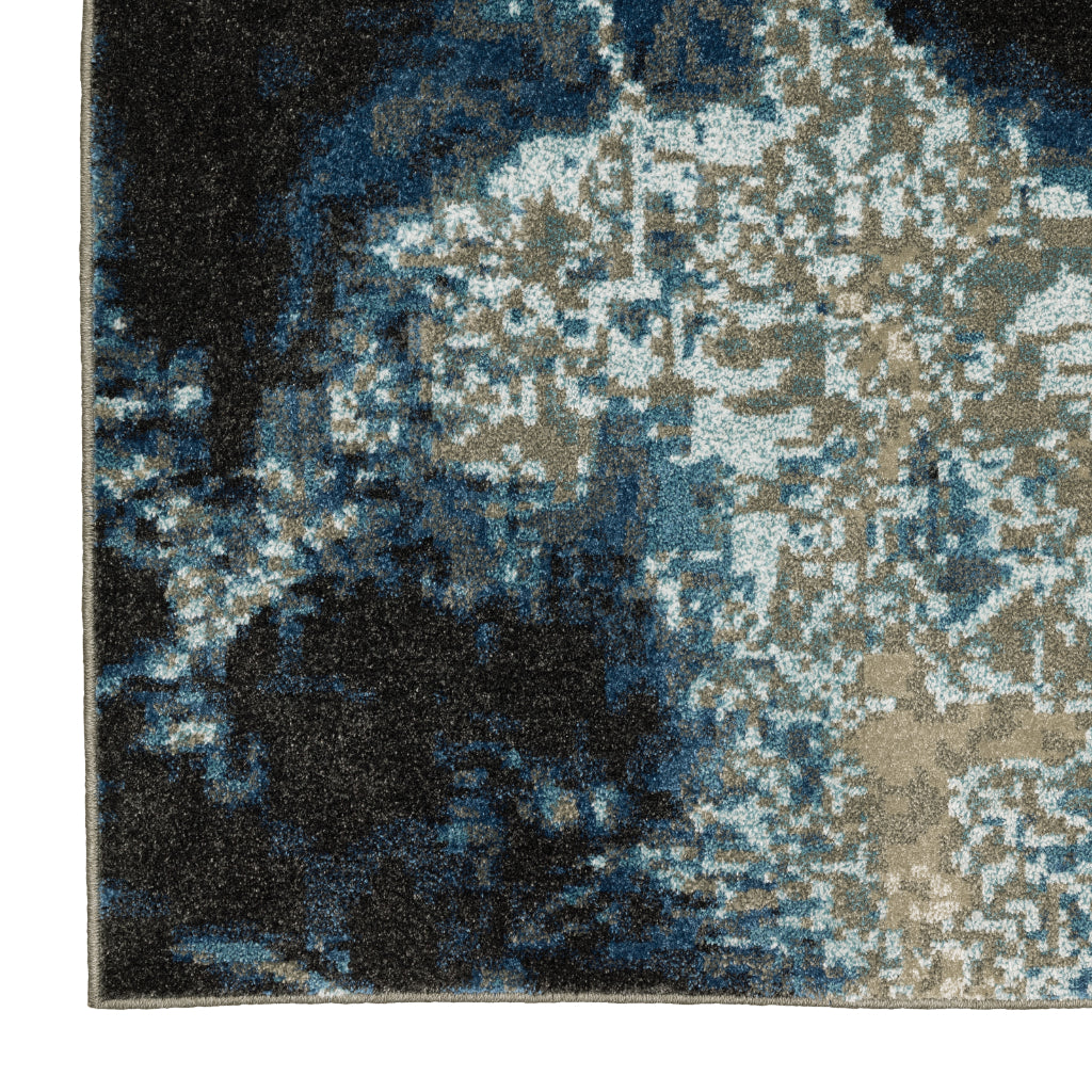 Oriental Weavers Venice 4151Z Multicolor Rectangle Indoor Area Rug - Stain Resistant Low Pile Rug with Abstract Design