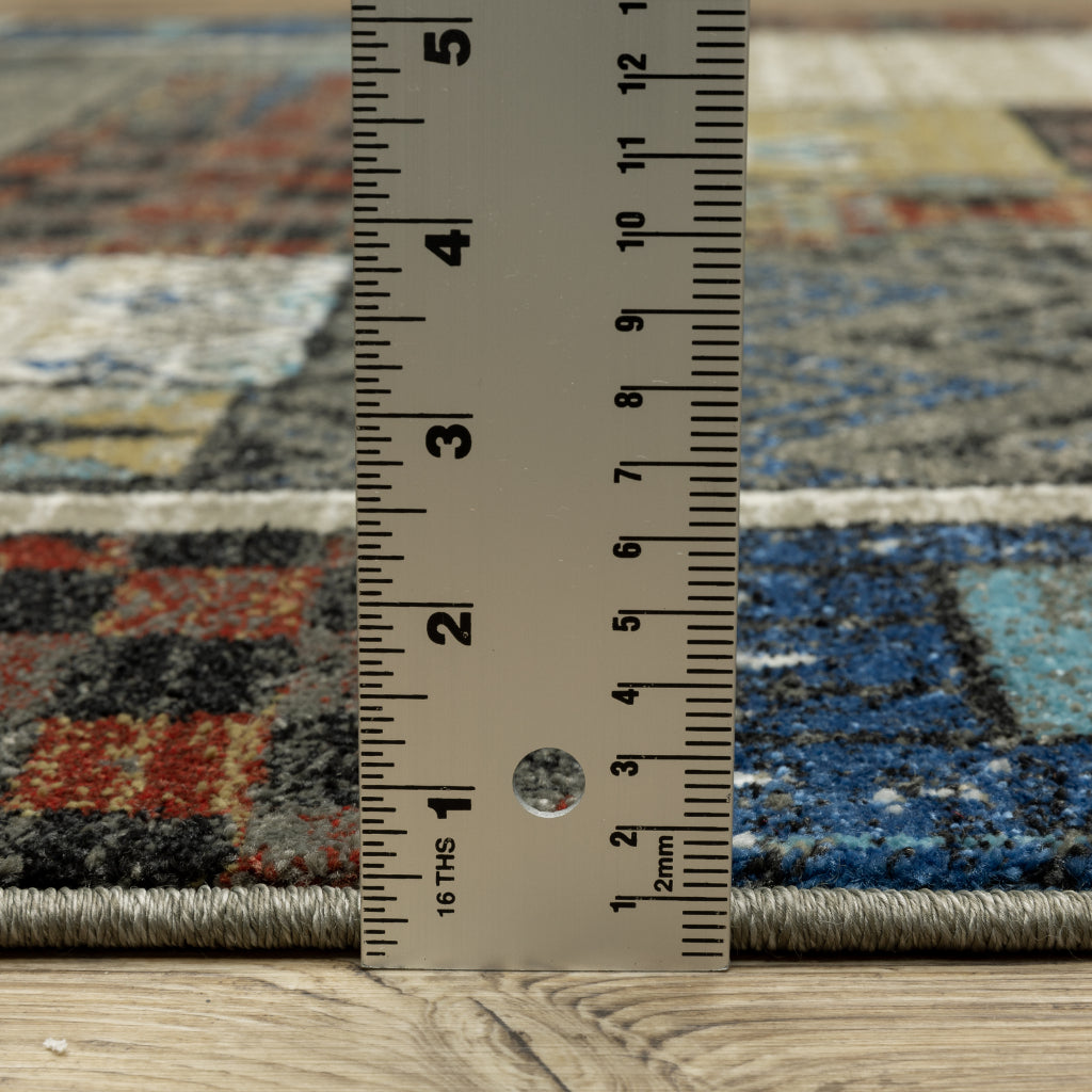 Oriental Weavers Venice 4258X Multicolor Rectangle Indoor Area Rug - Stain Resistant Low Pile Rug with Tribal Design-