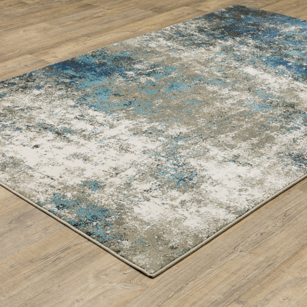 Oriental Weavers Venice 4332U Multicolor Rectangle Indoor Area Rug - Stain Resistant Low Pile Rug with Abstract Design