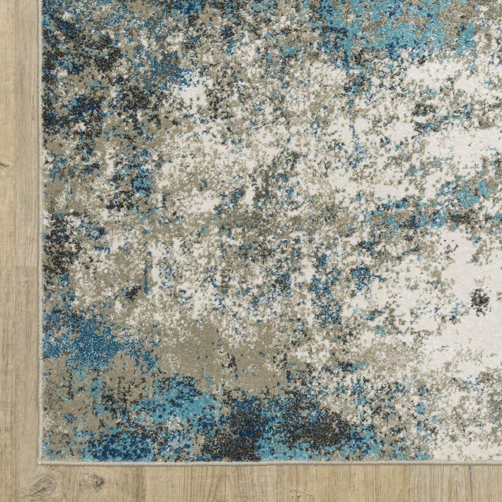 Oriental Weavers Venice 4332U Multicolor Rectangle Indoor Runner - Stain Resistant Low Pile Rug with Abstract Design