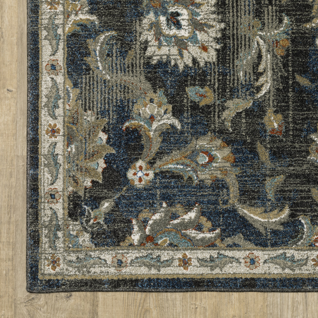 Oriental Weavers Venice 4333B Multicolor Rectangle Indoor Runner - Stain Resistant Traditional Low Pile Rug