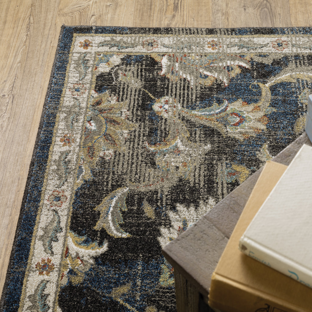 Oriental Weavers Venice 4333B Multicolor Rectangle Indoor Runner - Stain Resistant Traditional Low Pile Rug
