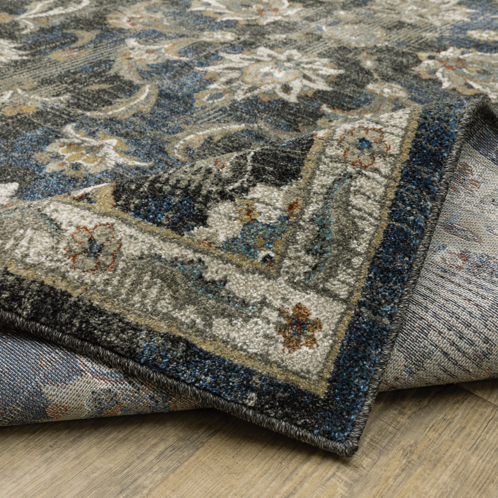 Oriental Weavers Venice 4333B Multicolor Rectangle Indoor Runner - Stain Resistant Traditional Low Pile Rug