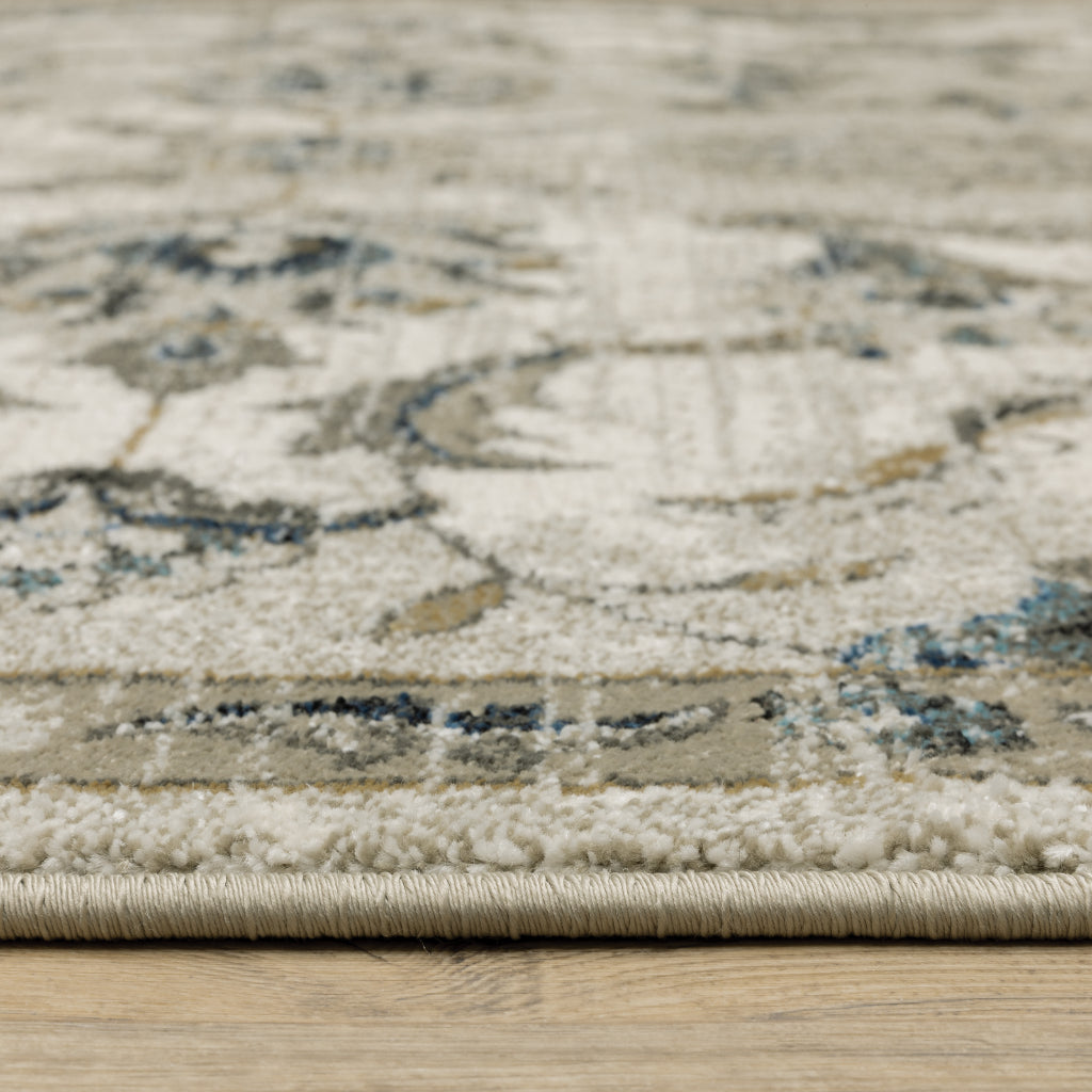 Oriental Weavers Venice 4333V Multicolor Rectangle Indoor Runner - Stain Resistant Traditional Low Pile Rug