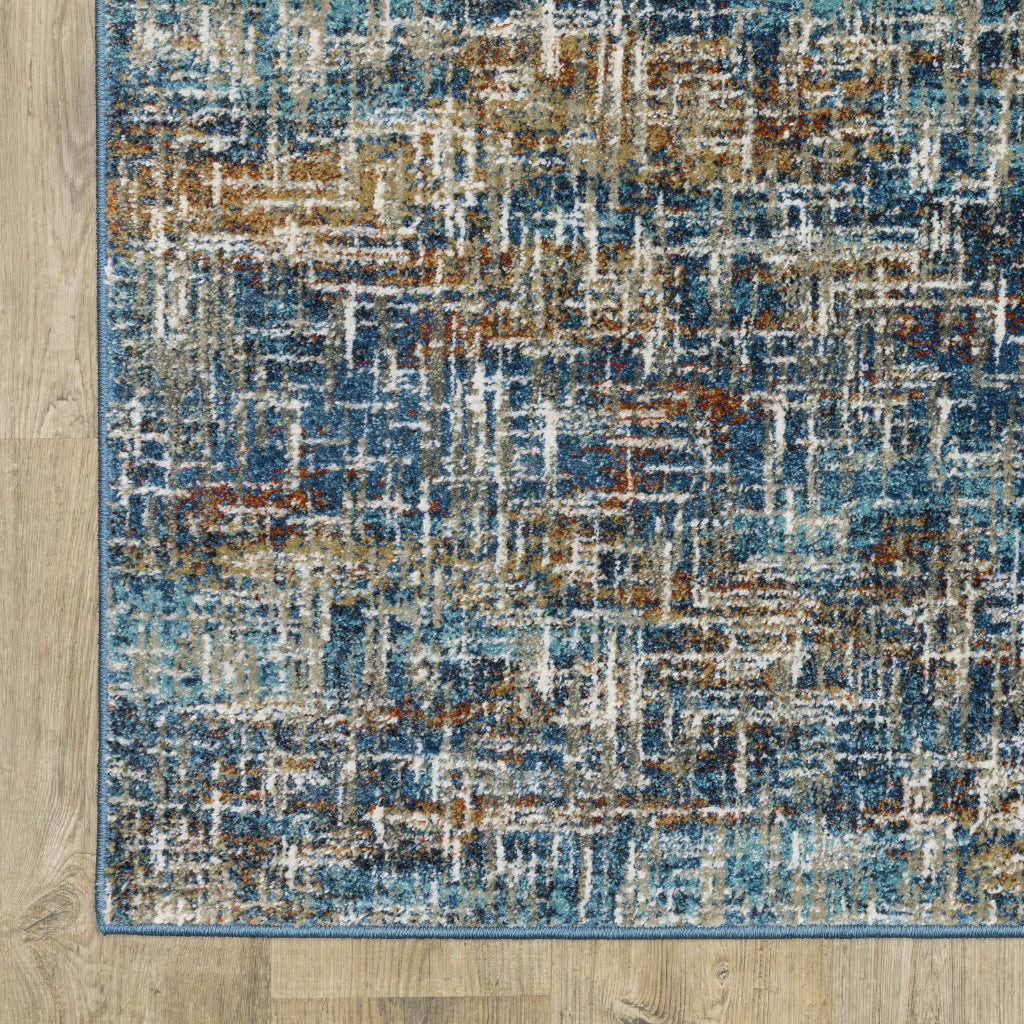 Oriental Weavers Venice 5573X Multicolor Rectangle Indoor Area Rug - Stain Resistant Low Pile Rug with Abstract Design