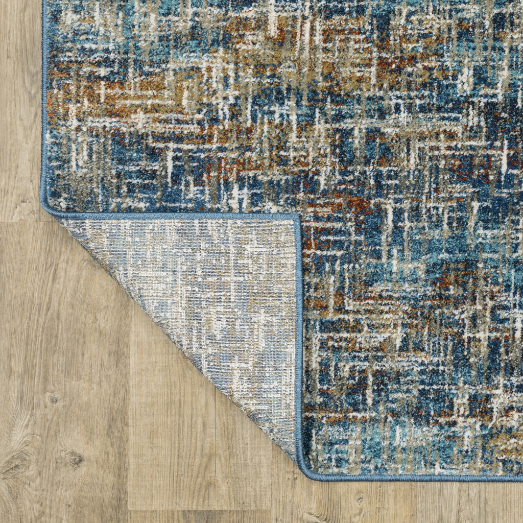 Oriental Weavers Venice 5573X Multicolor Rectangle Indoor Area Rug - Stain Resistant Low Pile Rug with Abstract Design