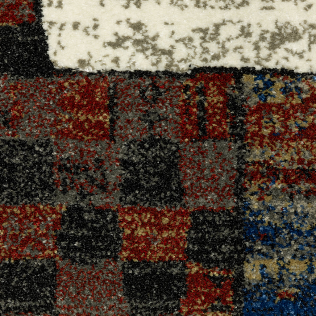 Oriental Weavers Venice 5774W Multicolor Rectangle Indoor Runner - Stain Resistant Low Pile Rug with Border Design-