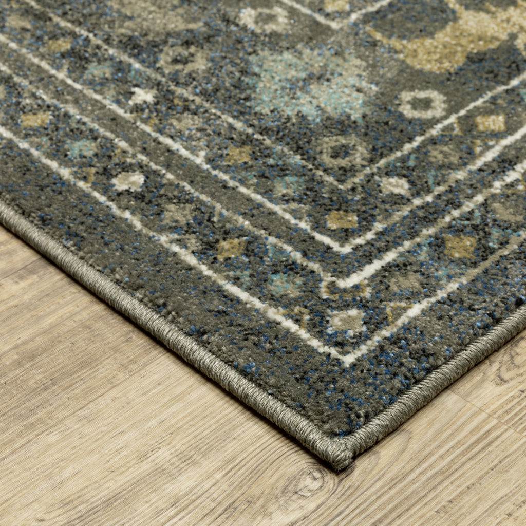 Oriental Weavers Venice 095E8 Multicolor Rectangle Indoor Runner - Stain Resistant Traditional Low Pile Rug-