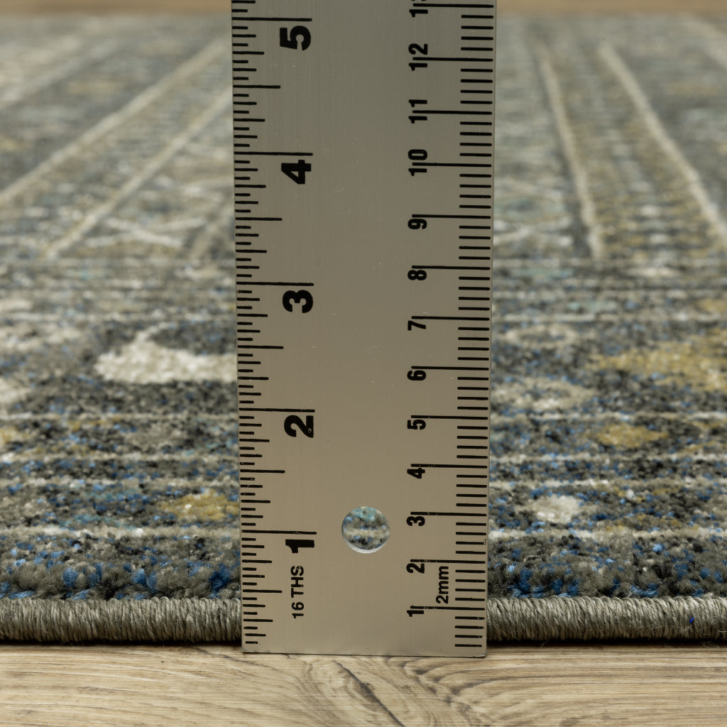 Oriental Weavers Venice 095E8 Multicolor Rectangle Indoor Runner - Stain Resistant Traditional Low Pile Rug-