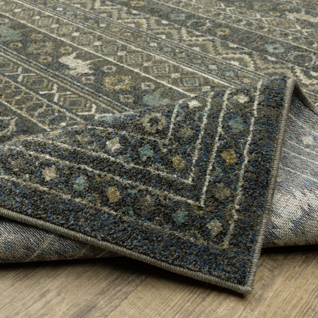 Oriental Weavers Venice 095E8 Multicolor Rectangle Indoor Runner - Stain Resistant Traditional Low Pile Rug-