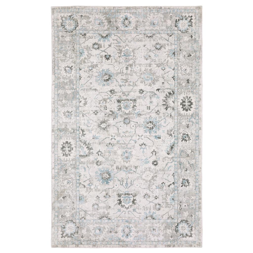 Oriental Weavers Windham WIN04 Ivory Rectangle Indoor Area Rug Oriental Pattern-