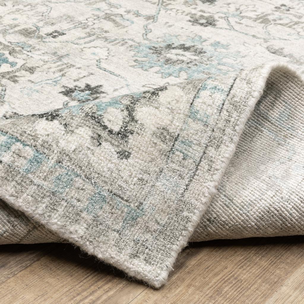 Oriental Weavers Windham WIN04 Ivory Rectangle Indoor Area Rug Oriental Pattern-