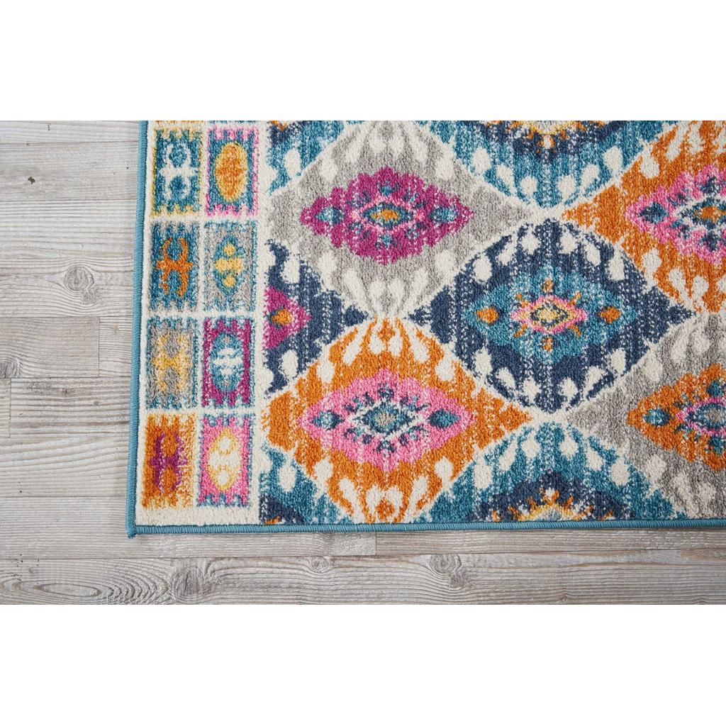 Nourison Home Passion PSN02 Multicolor Indoor Runner - Bohemian Power Loomed Machine Made Medium Pile