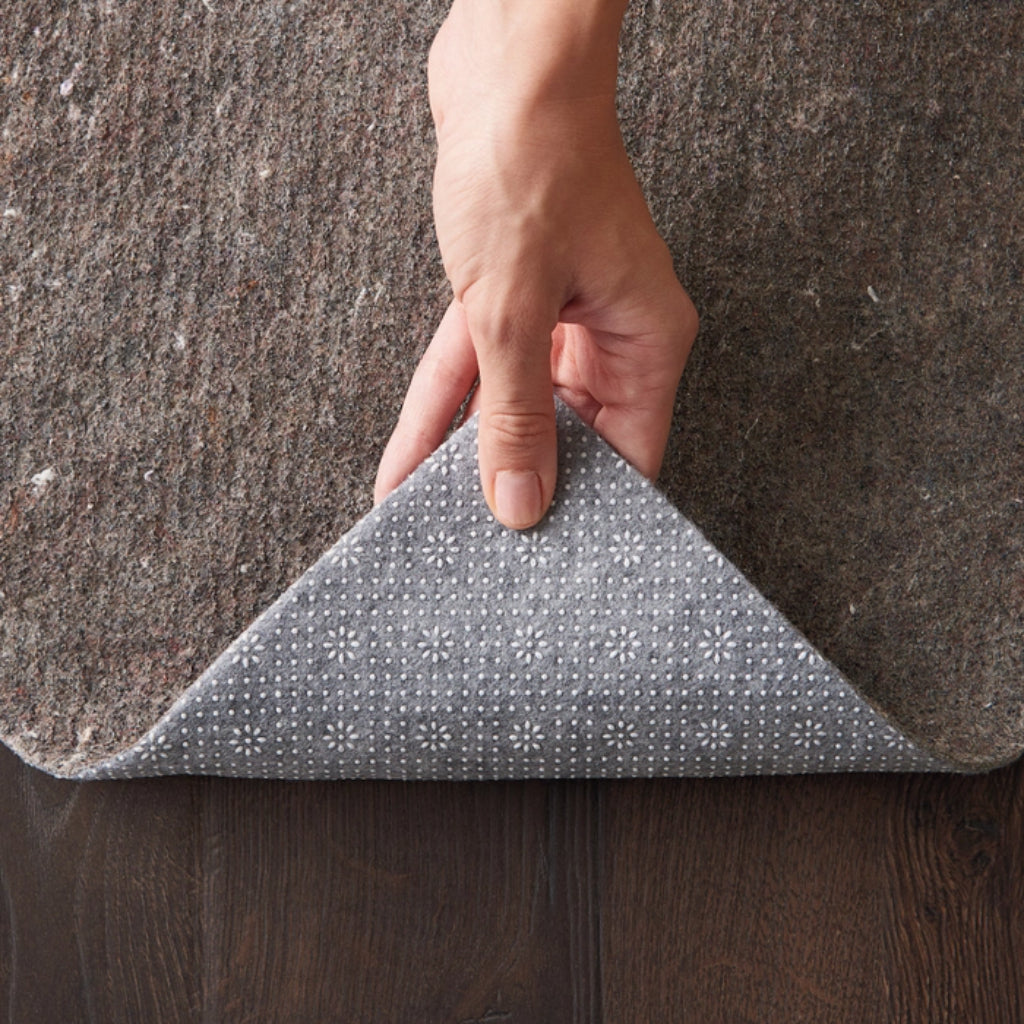 Nourison Home RugLoc BR21 Grey All Purpose Reversible Rug Pad for Indoor Rectangle/Round Area Rug &amp; Runner - Durable Stain Resistant Machine Made Rug Pad