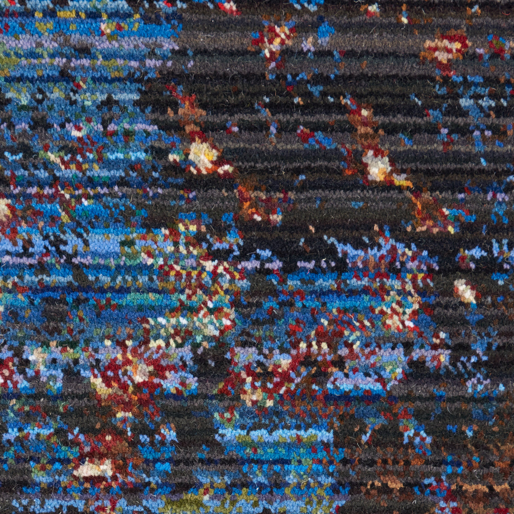 Nourison Home Chroma CRM02 Multicolor Rectangle Indoor Area Rug - Modern Style Loom-Woven Medium Pile Rug-