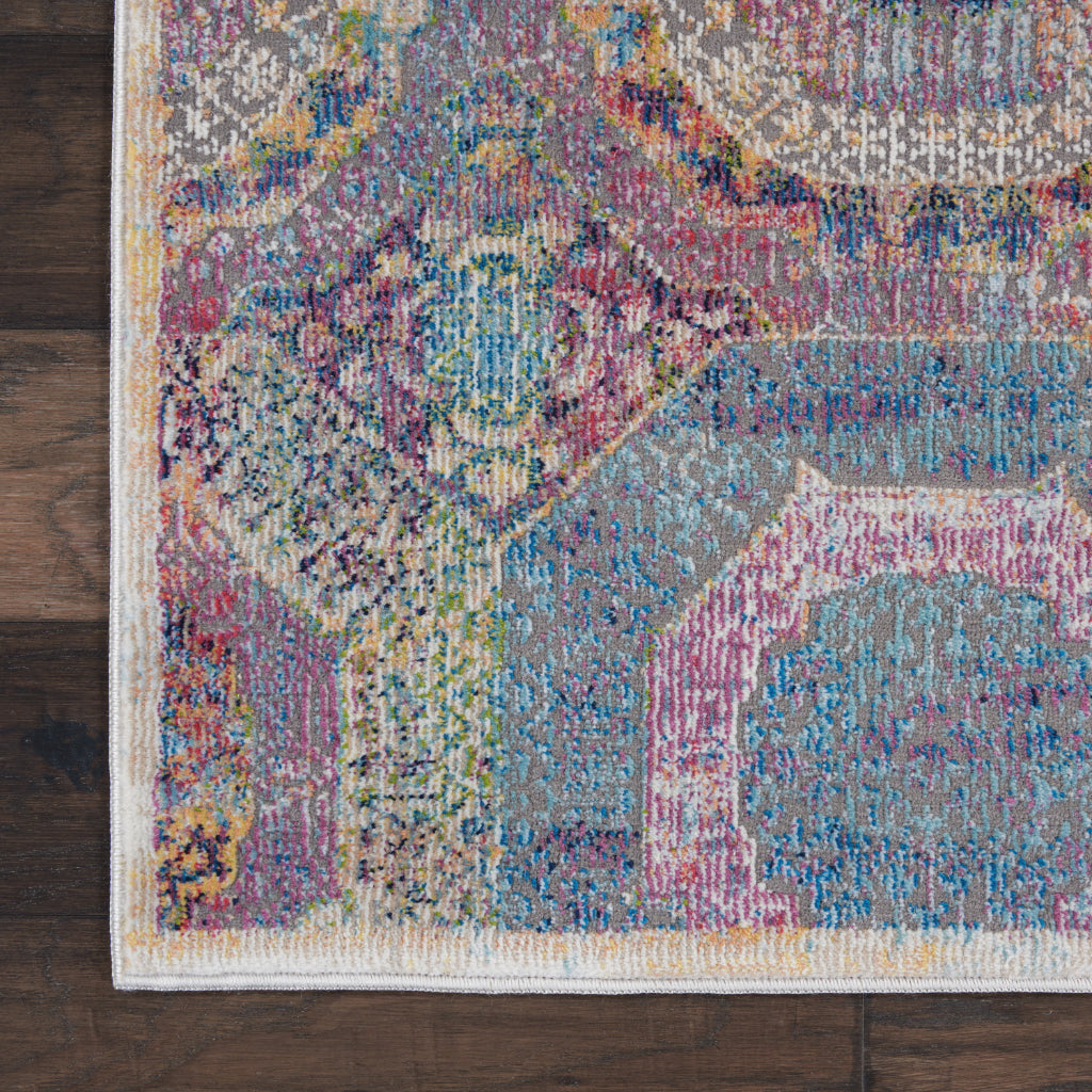 Nourison Home Global Vintage GLB05 Multicolor Indoor Runner - Medium Pile Runner with Bohemian Style