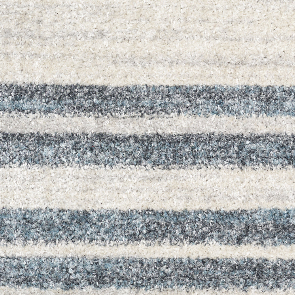 Nourison Home Astra ASW04 Blue Machine Washable Runner - Power Loomed Indoor Runner