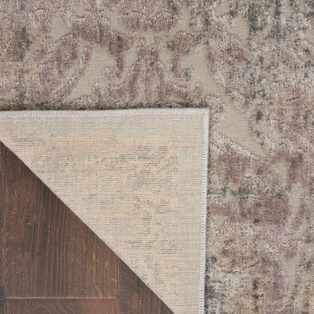 Nourison Home Graphic Illusions GIL09 Grey Rectangle Indoor Area Rug - Power Loomed Living Room Rug-