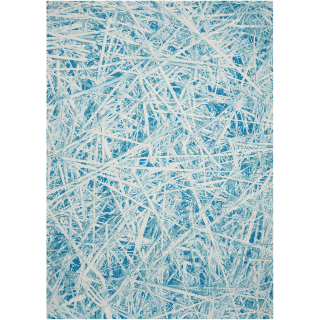 Nourison Home Home & Garden RS111 Marine Rectangle Indoor/Outdoor Rug - Modern Style Power Loomed Patio Rug-