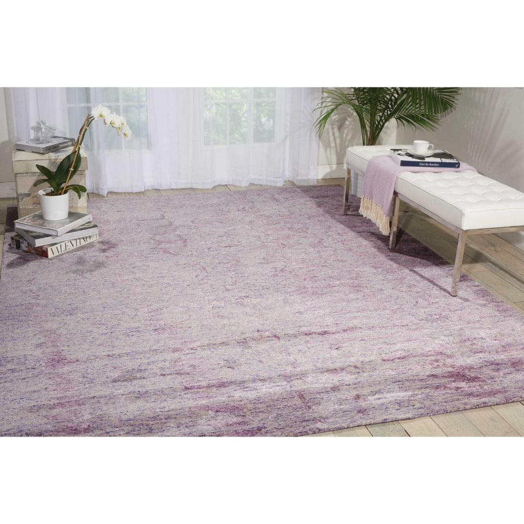 Nourison Home Gemstone GEM04 Amethyst Rectangle Area Rug - Handmade Tufted Rug Made of 30% Wool & 70% Luxcelle-