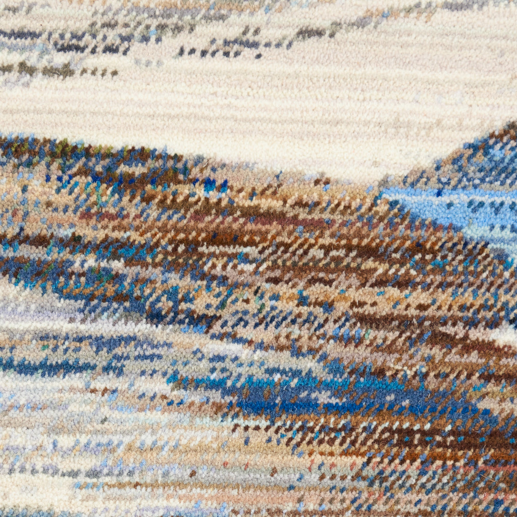 Nourison Home Chroma CRM01 Multicolor Rectangle Indoor Area Rug - Modern Style Loom-Woven Medium Pile Rug-