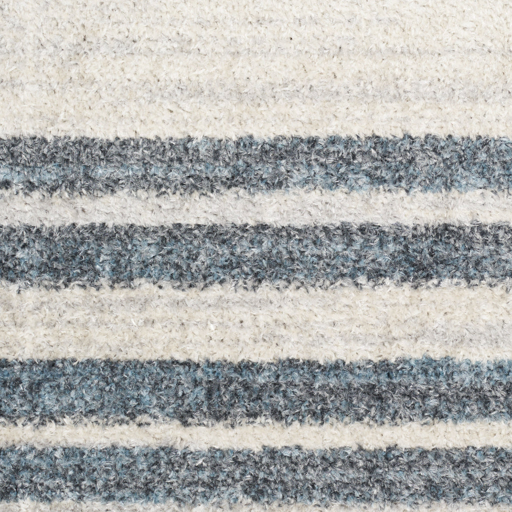Nourison Home Astra ASW05 Blue Machine Washable Runner - Power Loomed Indoor Runner