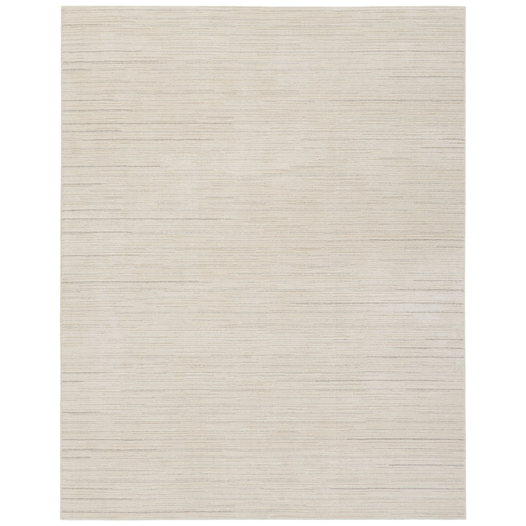 Nourison Home Andes AND01 Beige Rectangle Indoor Area Rug - Power Loomed Medium Pile Rug-