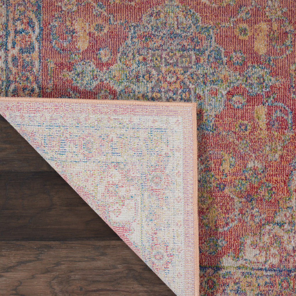 Nourison Home Global Vintage GLB01 Multicolor Indoor Runner - Traditional Persian Runner with Medium Pile