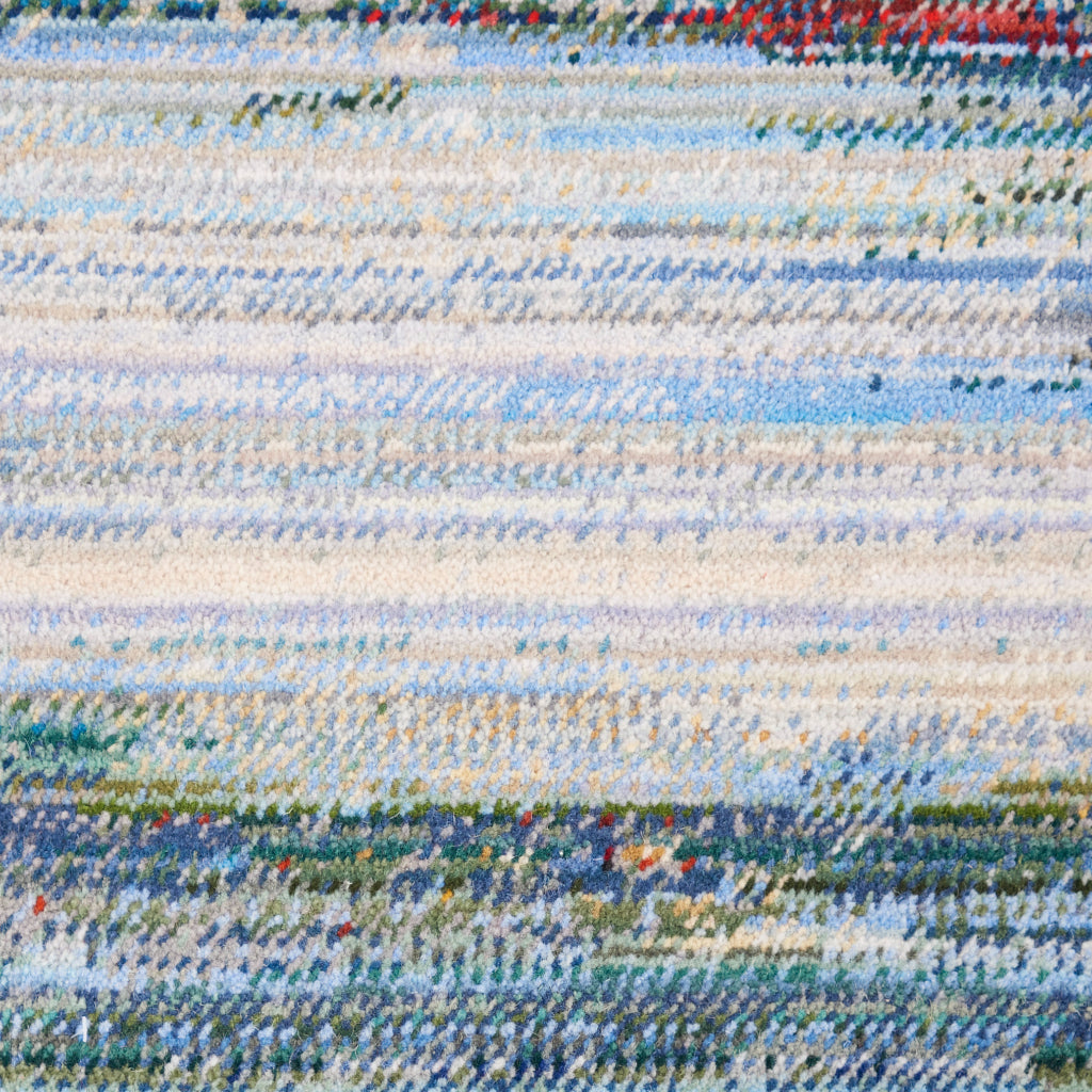 Nourison Home Chroma CRM05 Multicolor Rectangle Indoor Area Rug - Modern Style Loom-Woven Medium Pile Rug-