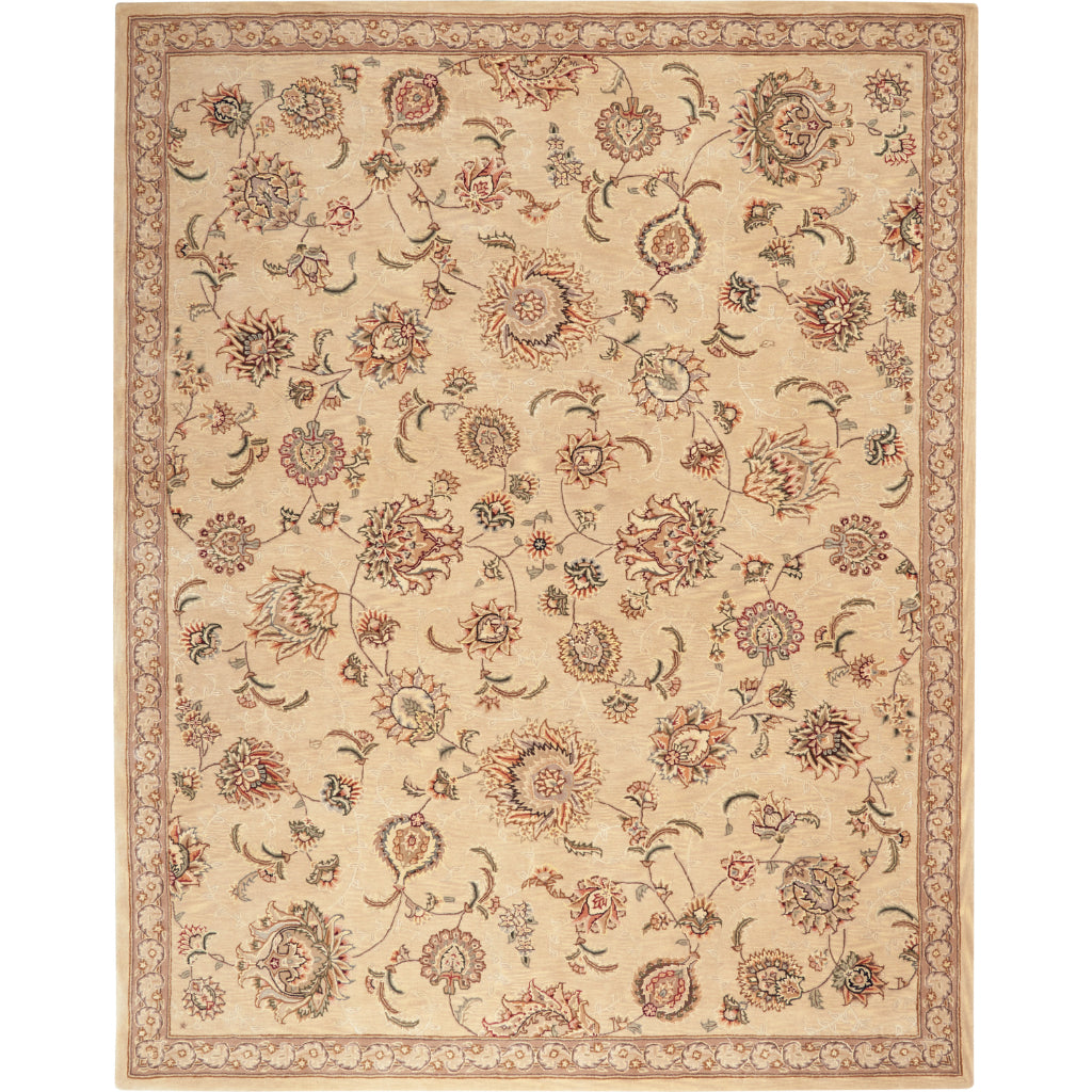 Nourison Home Nourison 2000 Multicolor 2360 Indoor Rectangle Area Rug - Hand Tufted Rug Made of Wool & Silk-