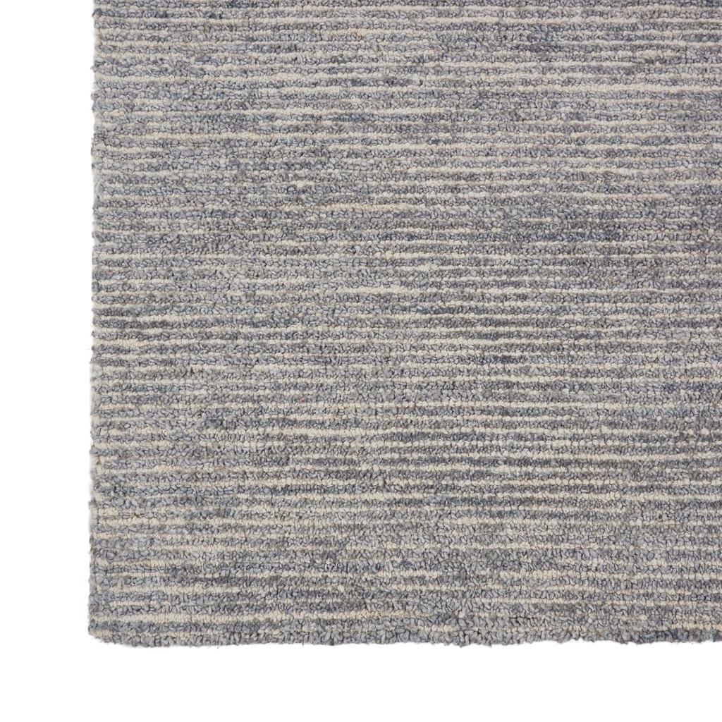 Nourison Home Weston WES01 Grey Indoor Rectangle Area Rug - Modern Tufted Handmade Medium Pile