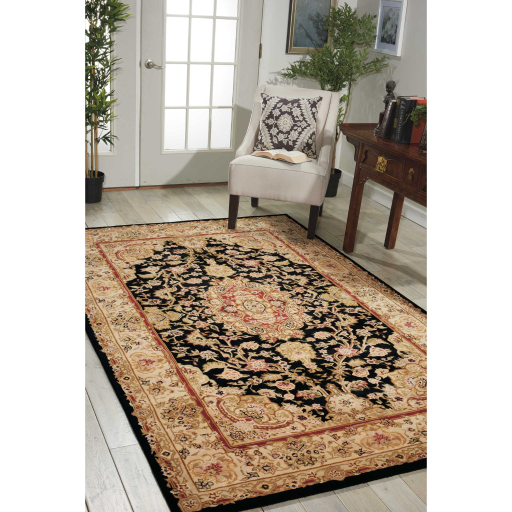 Nourison Home Nourison 2000 Multicolor 2028 Indoor Octagon Area Rug - Exquisite Wool & Silk Hand Tufted Rug-