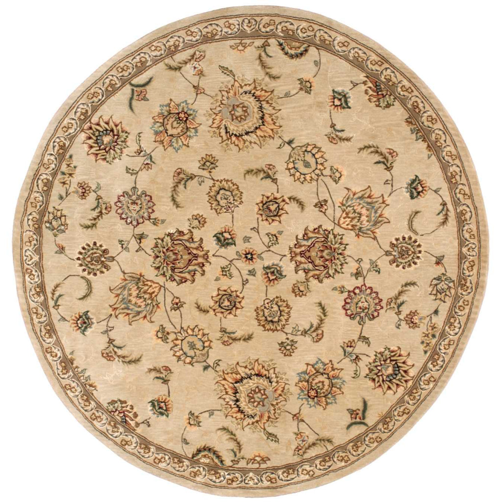 Nourison Home Nourison 2000 Multicolor 2360 Indoor Round Area Rug - Hand Tufted Rug Made of Wool &amp; Silk