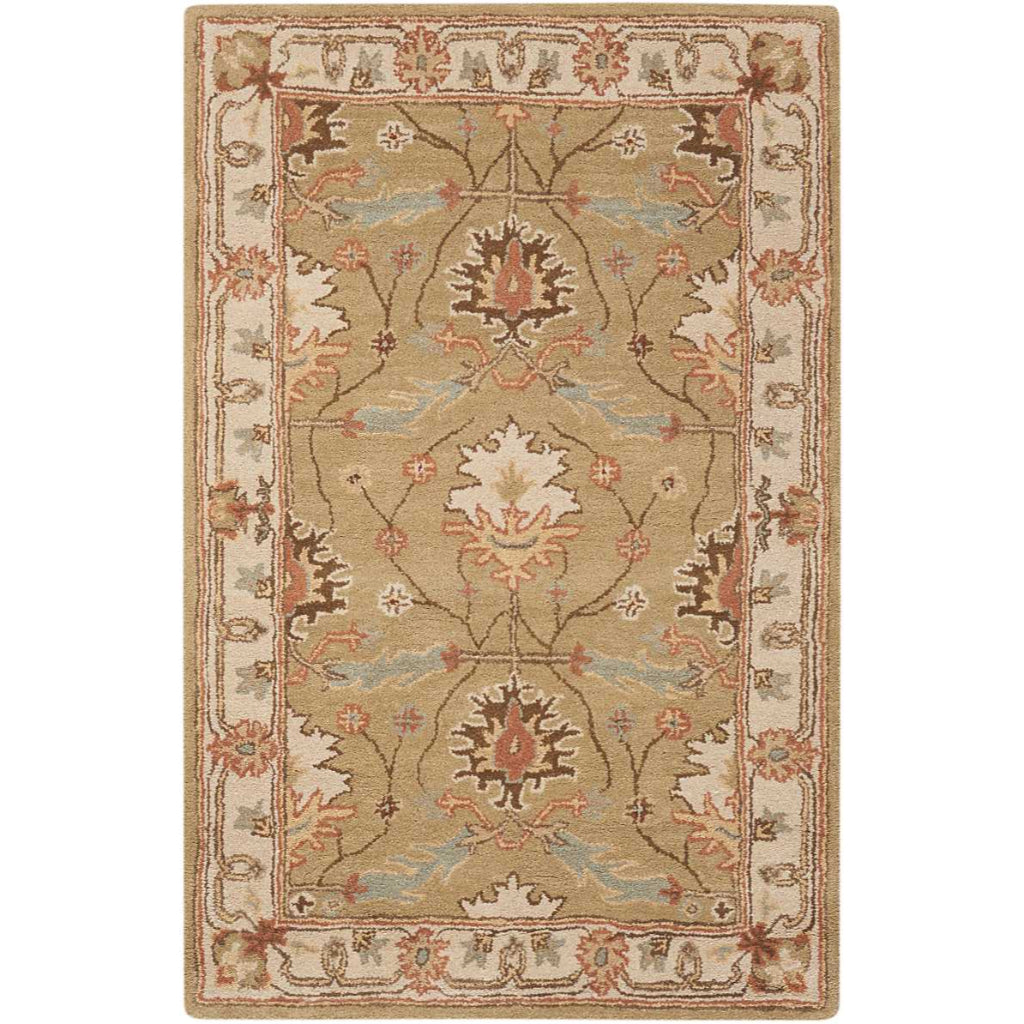 Nourison Home India House IH76 Multicolor Rectangle Indoor Area Rug - Hand Tufted Medium Pile Rug Made of 100% Wool-