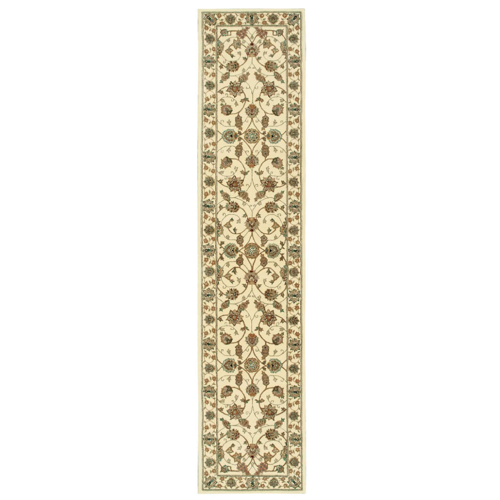 Nourison Home Nourison 2000 Multicolor 2023 Indoor Runner - Classic Wool & Silk Hand Tufted Runner-