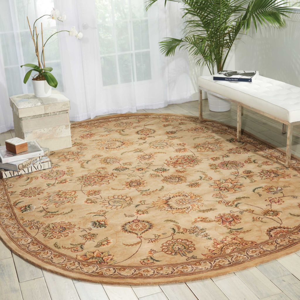 Nourison Home Nourison 2000 Multicolor 2360 Indoor Oval Area Rug - Hand Tufted Rug Made of Wool & Silk-