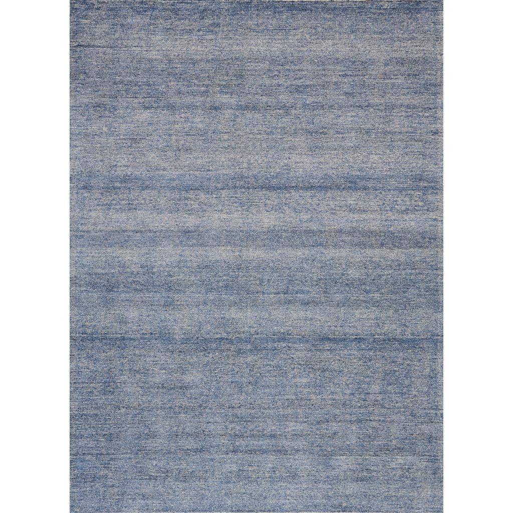 Nourison Home Weston WES01 Blue Indoor Rectangle Area Rug - Modern Tufted Handmade Medium Pile